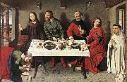 Dieric Bouts Christ in the House of Simon Germany oil painting artist
